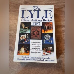 Lyle Official Antiques Review 1987